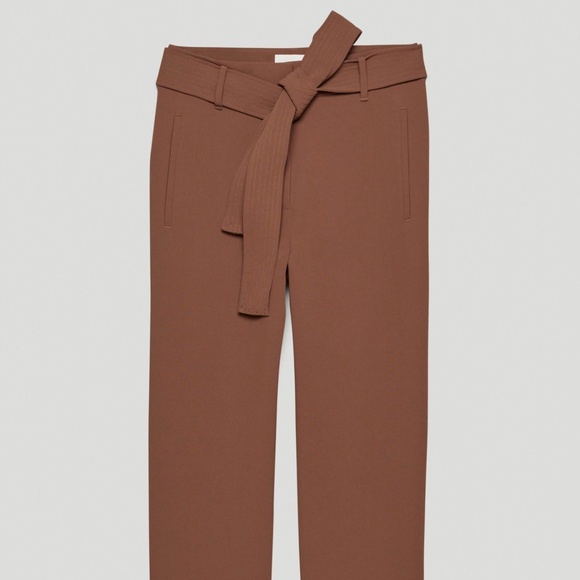 Aritzia Wilfred tiefront Caramelized Walnut - Size 4 - Picture 3 of 5